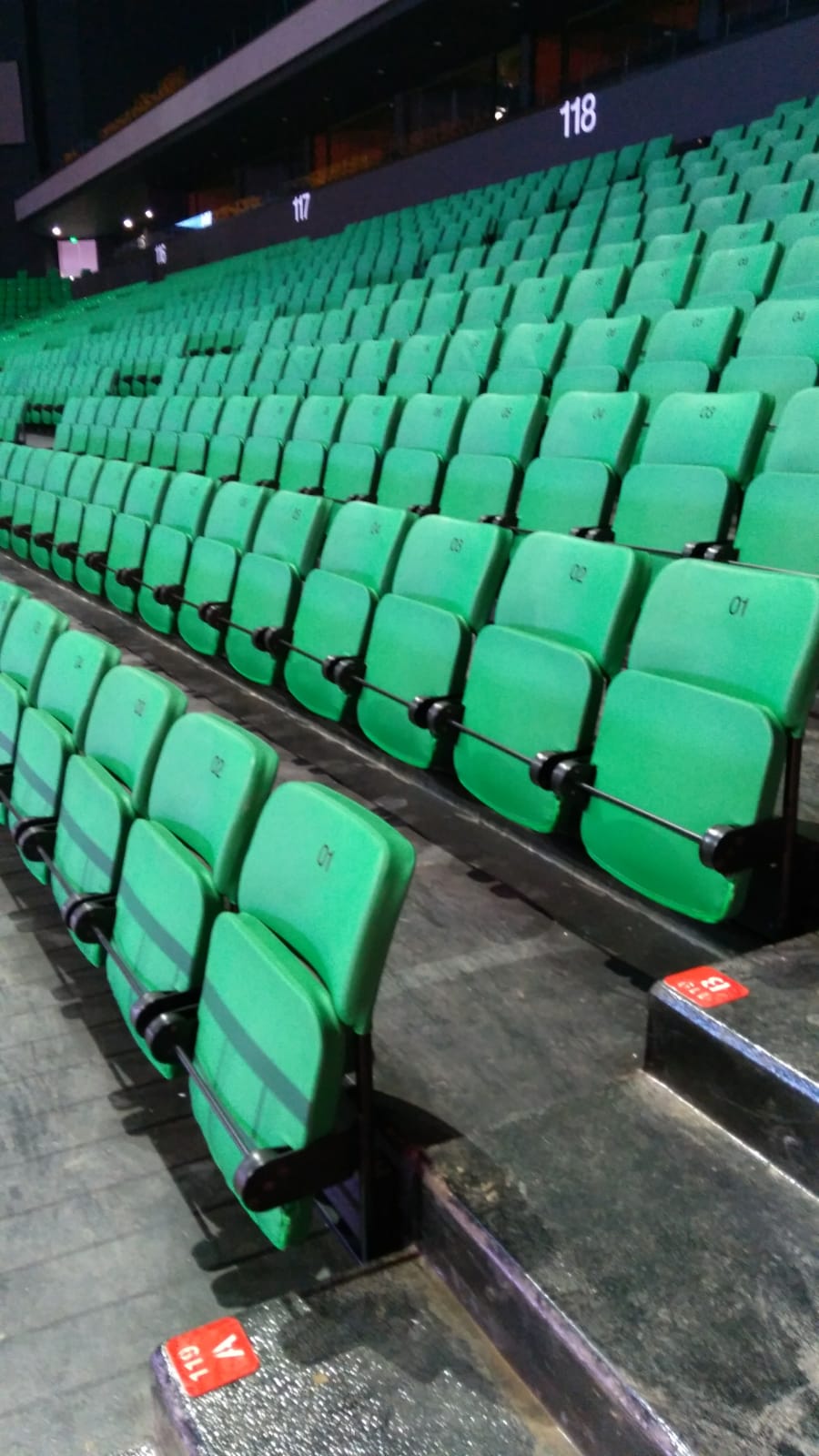 Long-Life Stadium Seating Design Image